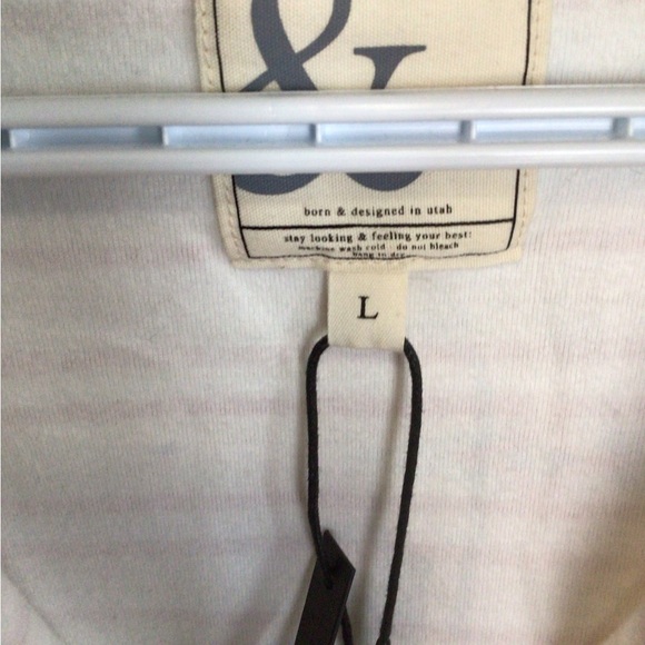 Ampersand Avenue Half-Zip Sweatshirt! Southwest Sunrise! - Picture 7 of 8